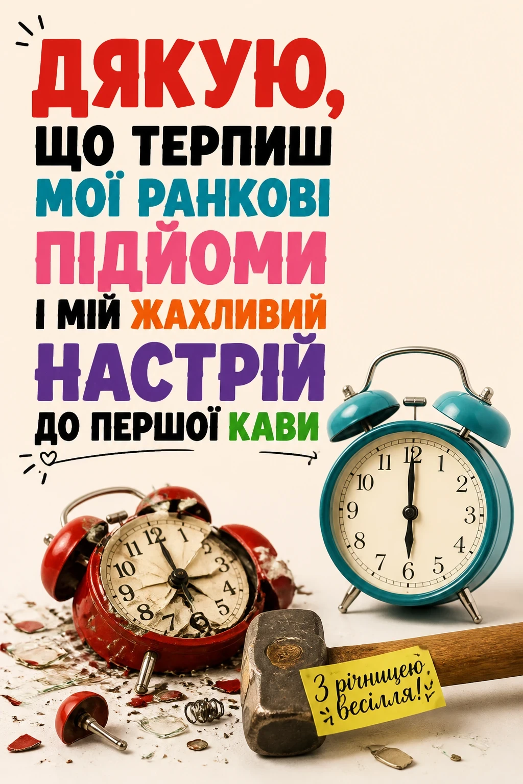 короткі смішні привітання з річницею весілля