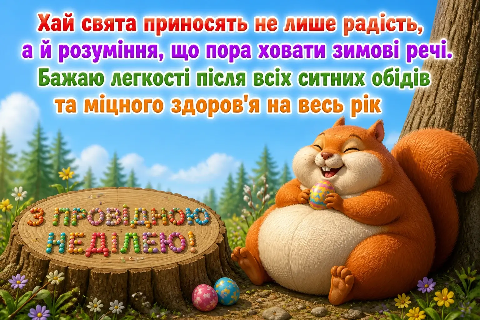 з провідною неділею привітання з провідною неділею привітання