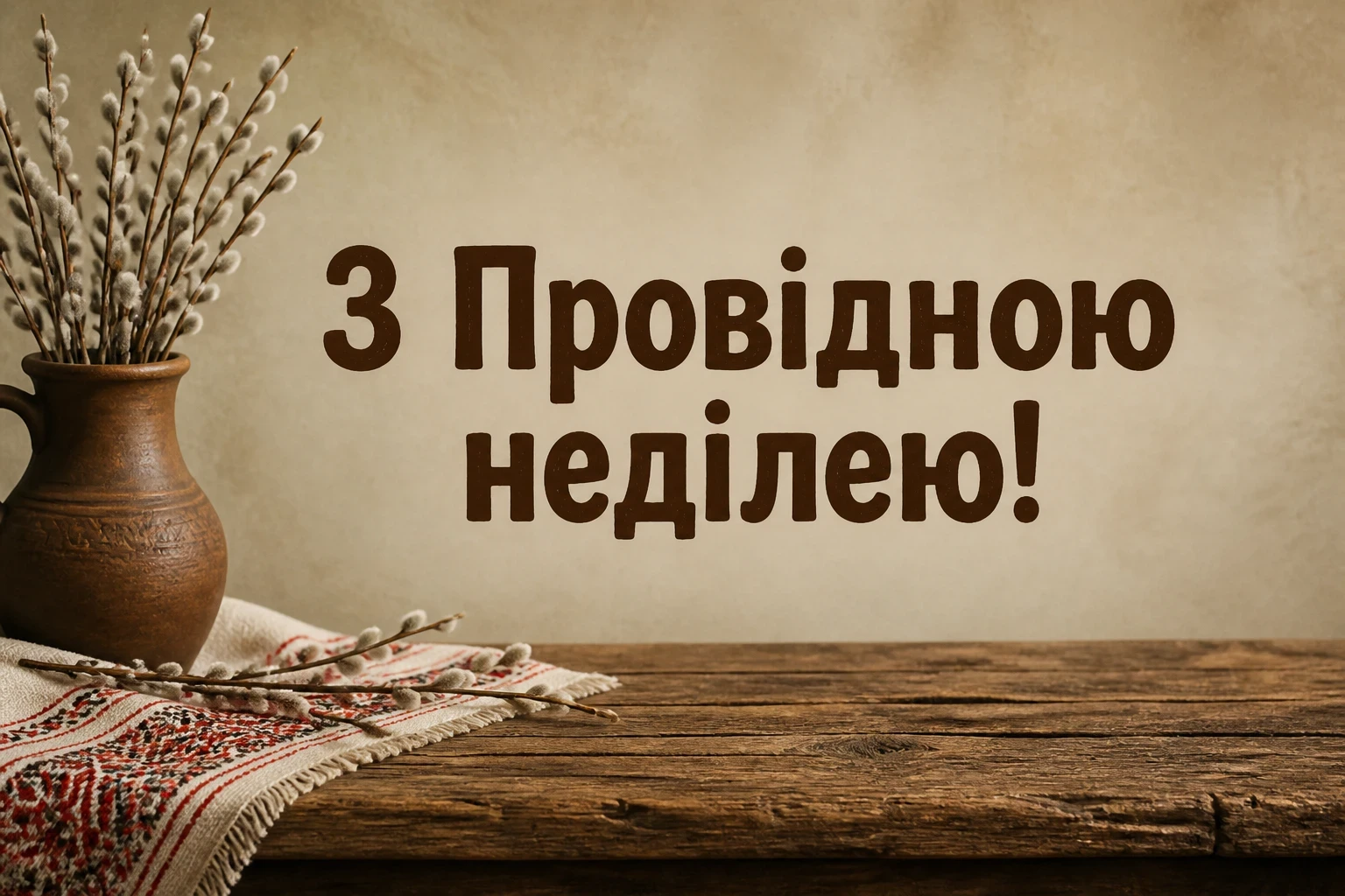 з провідною неділею привітання з провідною неділею привітання