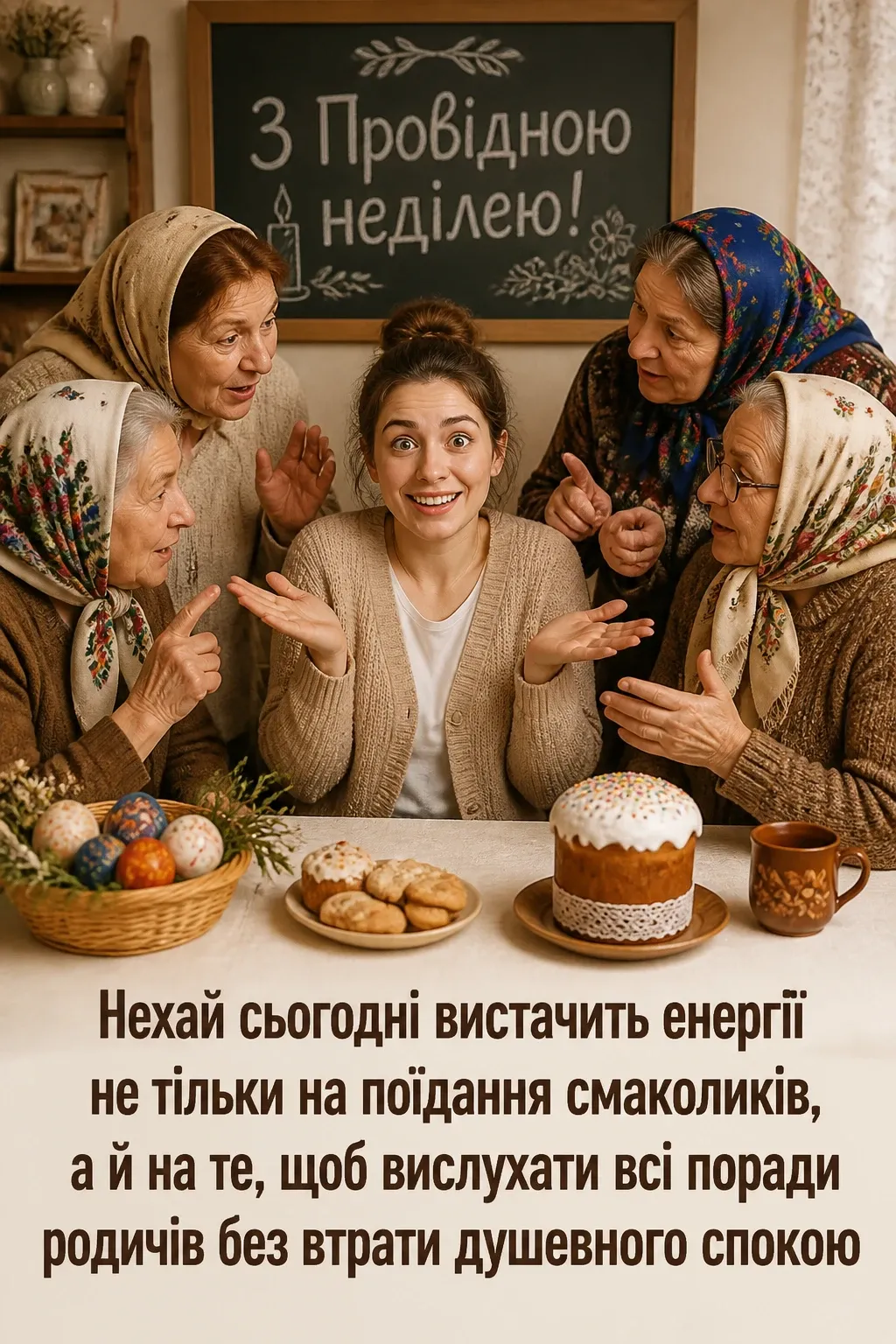 з провідною неділею привітання з провідною неділею привітання
