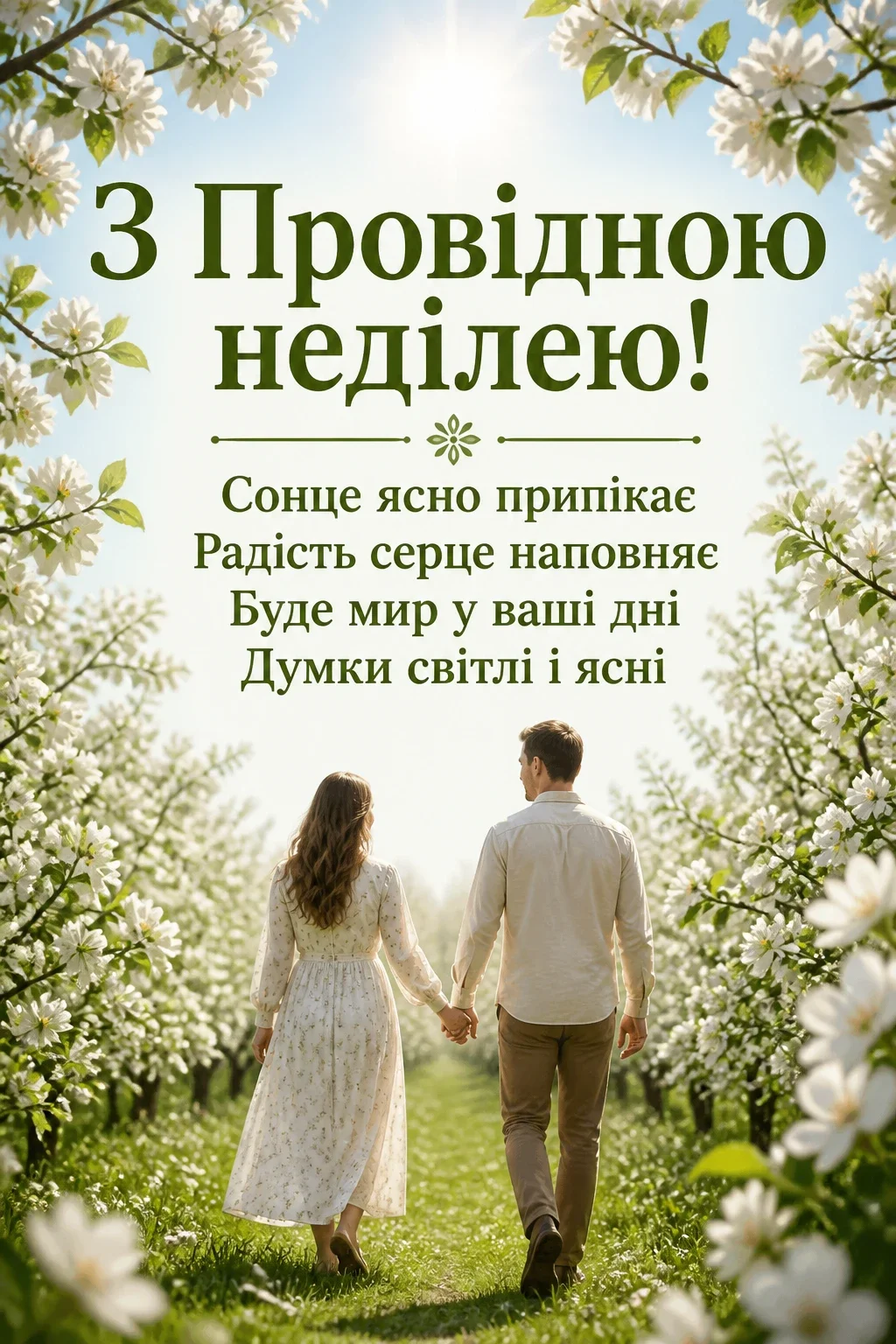 з провідною неділею привітання з провідною неділею привітання
