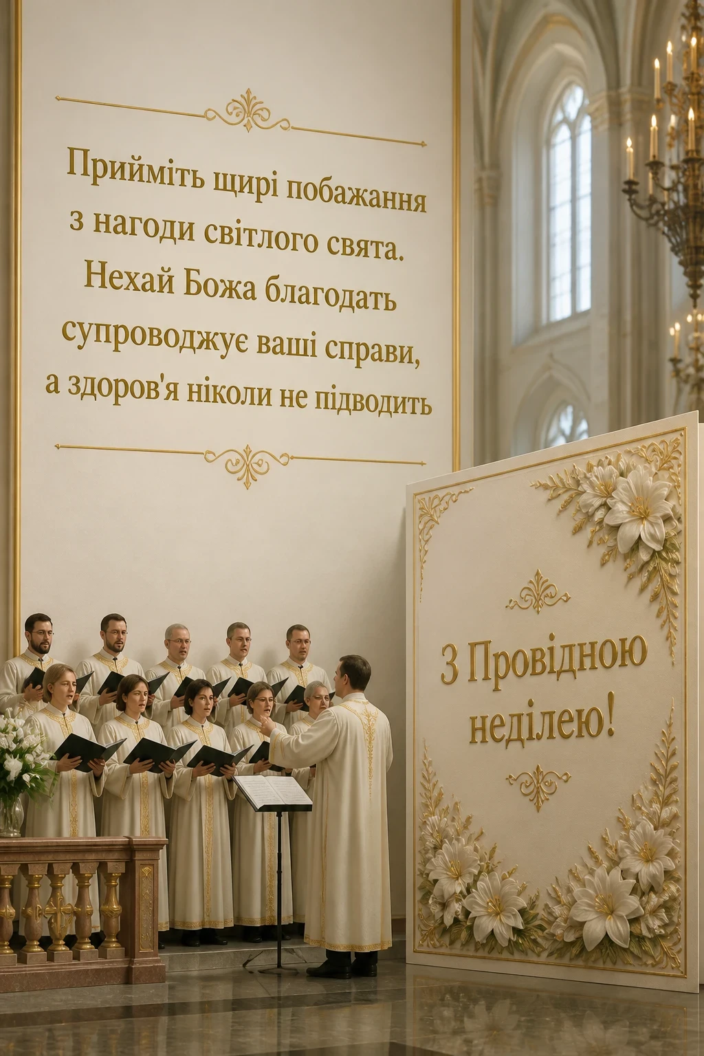 з провідною неділею привітання з провідною неділею привітання