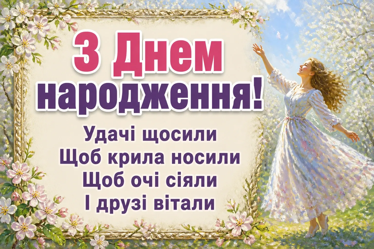 привітання з іменинницею своїми словами привітання з іменинницею своїми словами