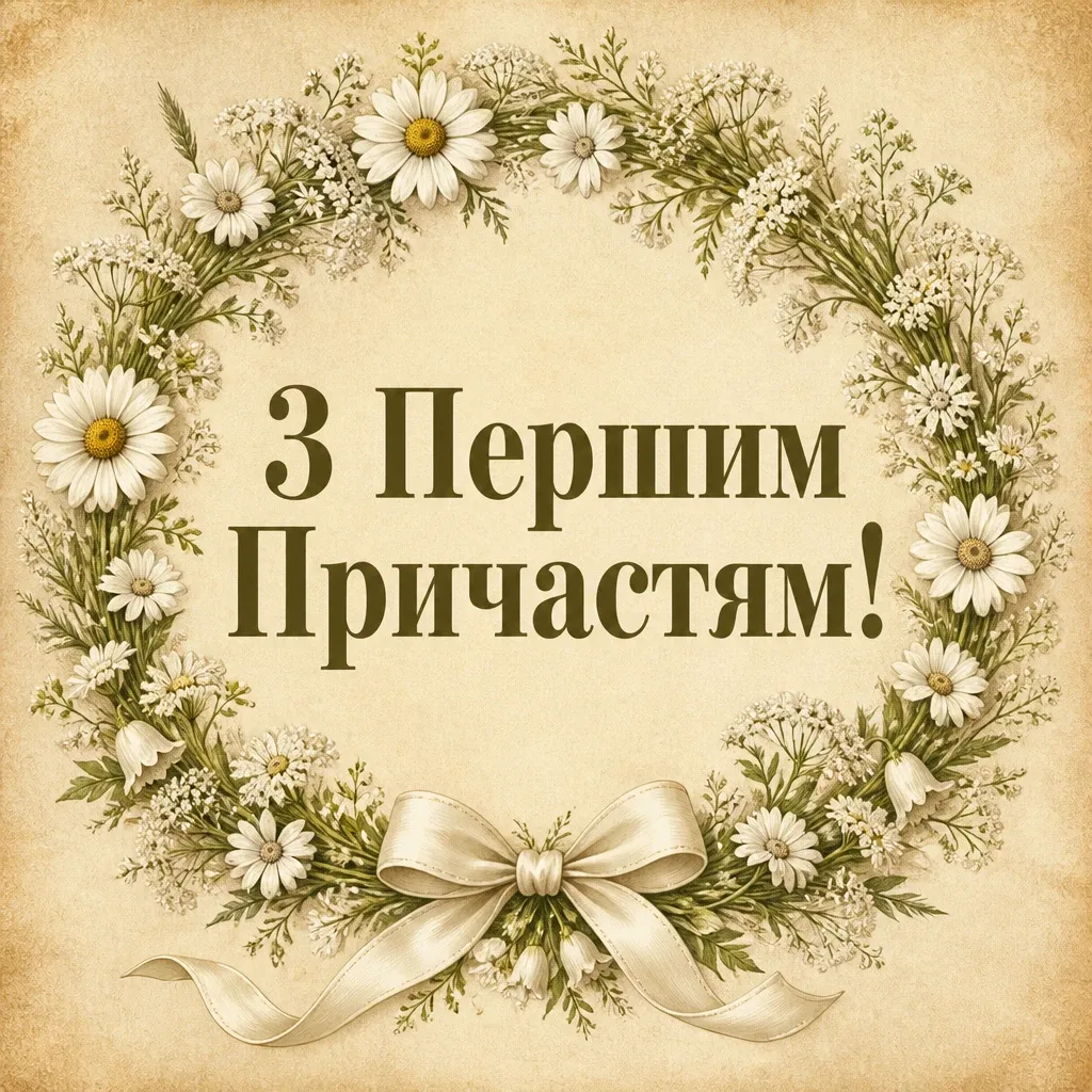 привітання з першим причастям вірші привітання з першим причастям вірші