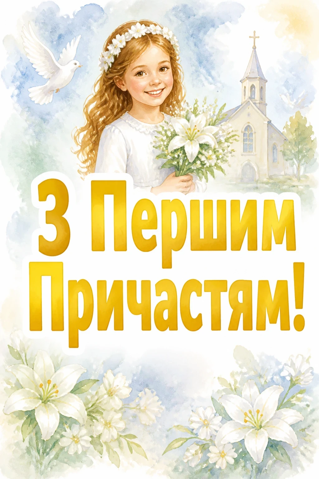 привітання з першим причастям вірші привітання з першим причастям вірші