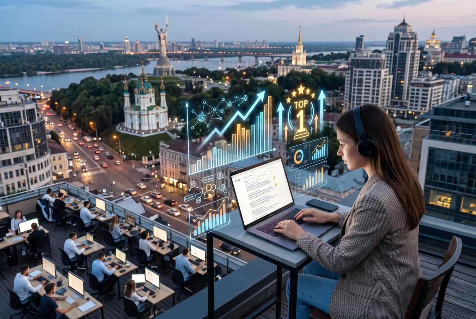 Особенности SEO-продвижения в конкурентных нишах Киева