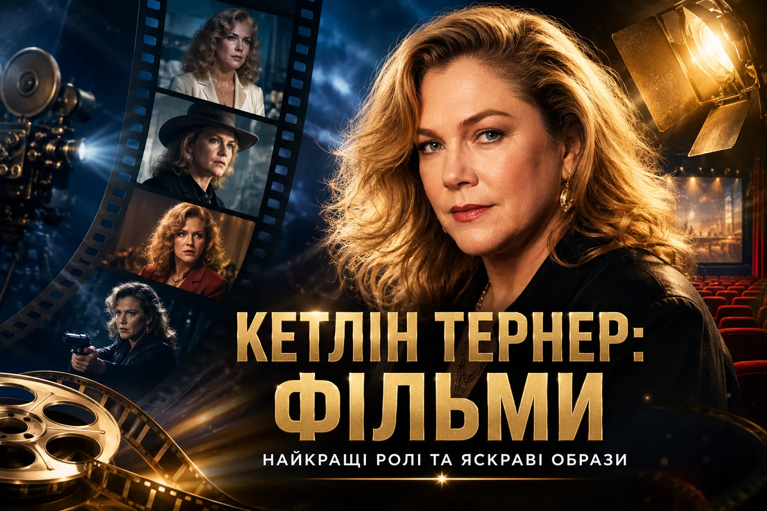 Огляд кращих фільмів за участю Кетлін Тернер
